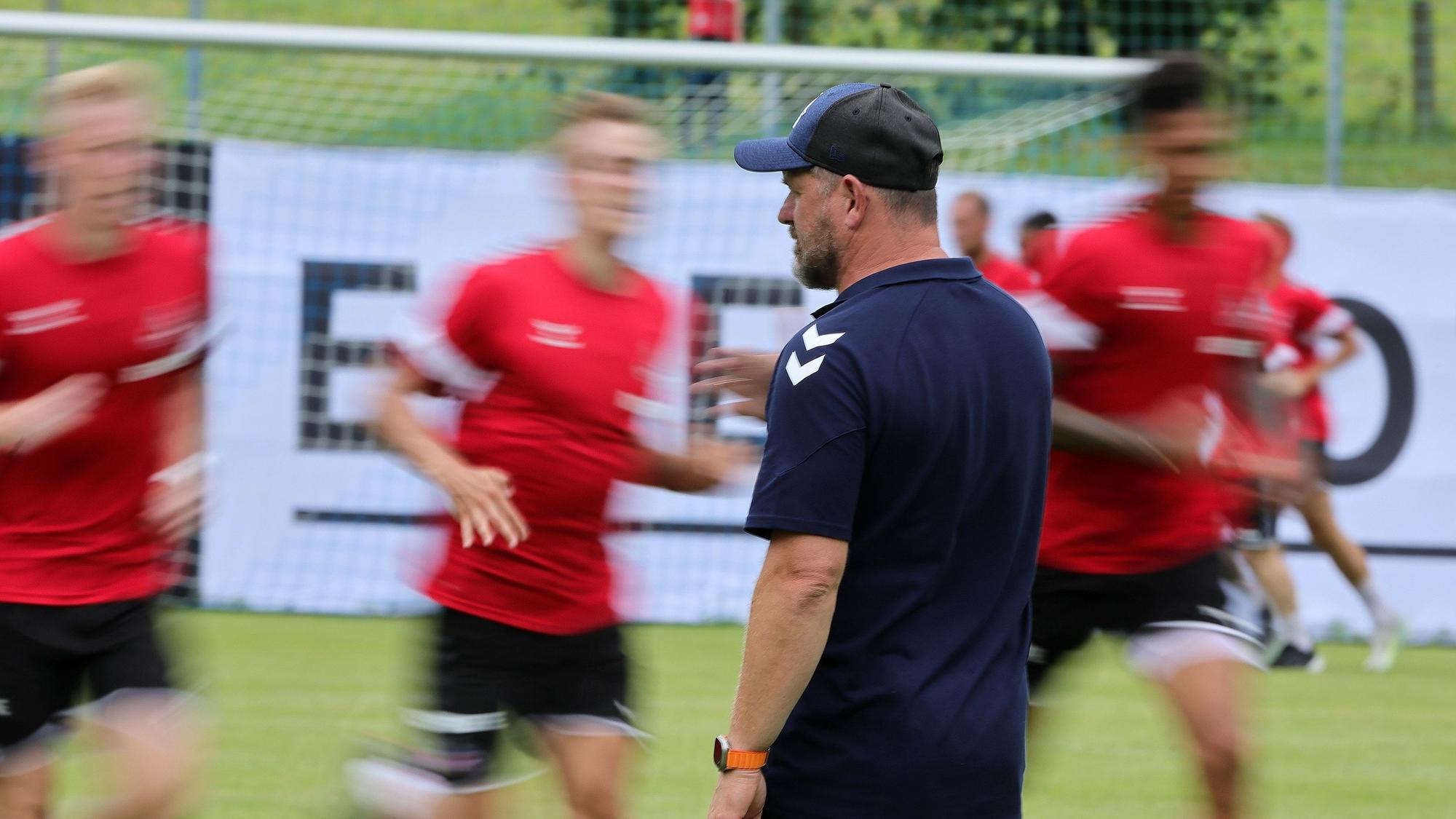 Trainingslager in Maria Alm, Steffen Baumgart