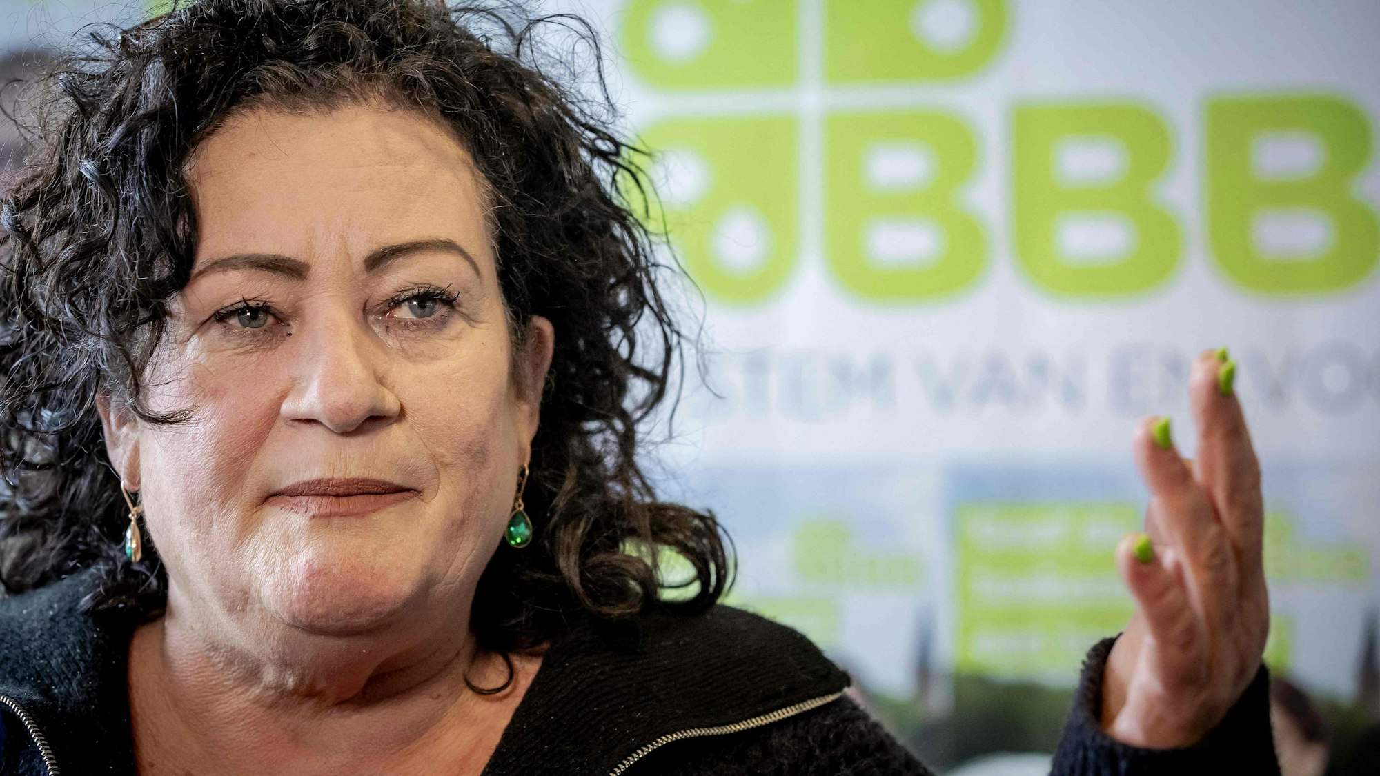 Porträt: Caroline van der Plas führt die Bauern-Bürger-Bewegung in den Niederlanden an (BBB, BoerBurgerBeweging).