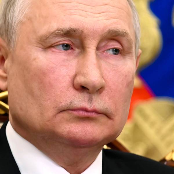 Der russische Präsident Wladimir Putin behauptet ohne Belege, Polen wolle sich Teile der Ukraine und von Belarus einverleiben. Warschau reagiert scharf auf die Worte des Kremlchefs. (Archivbild)