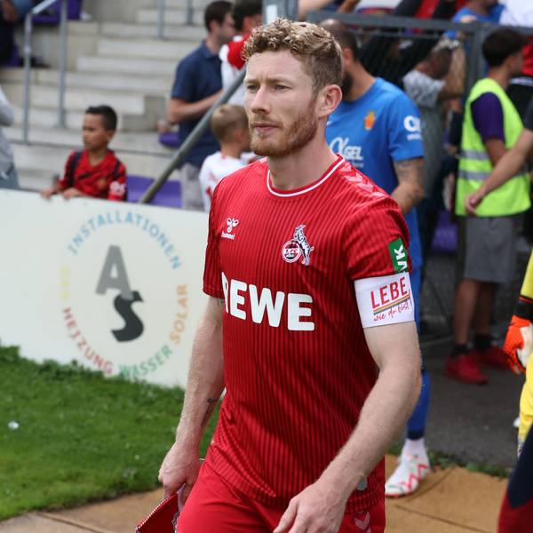 Auch beim Testspiel gegen RCD Mallorca führte Florian Kainz den 1. FC Köln als Kapitän auf den Platz.