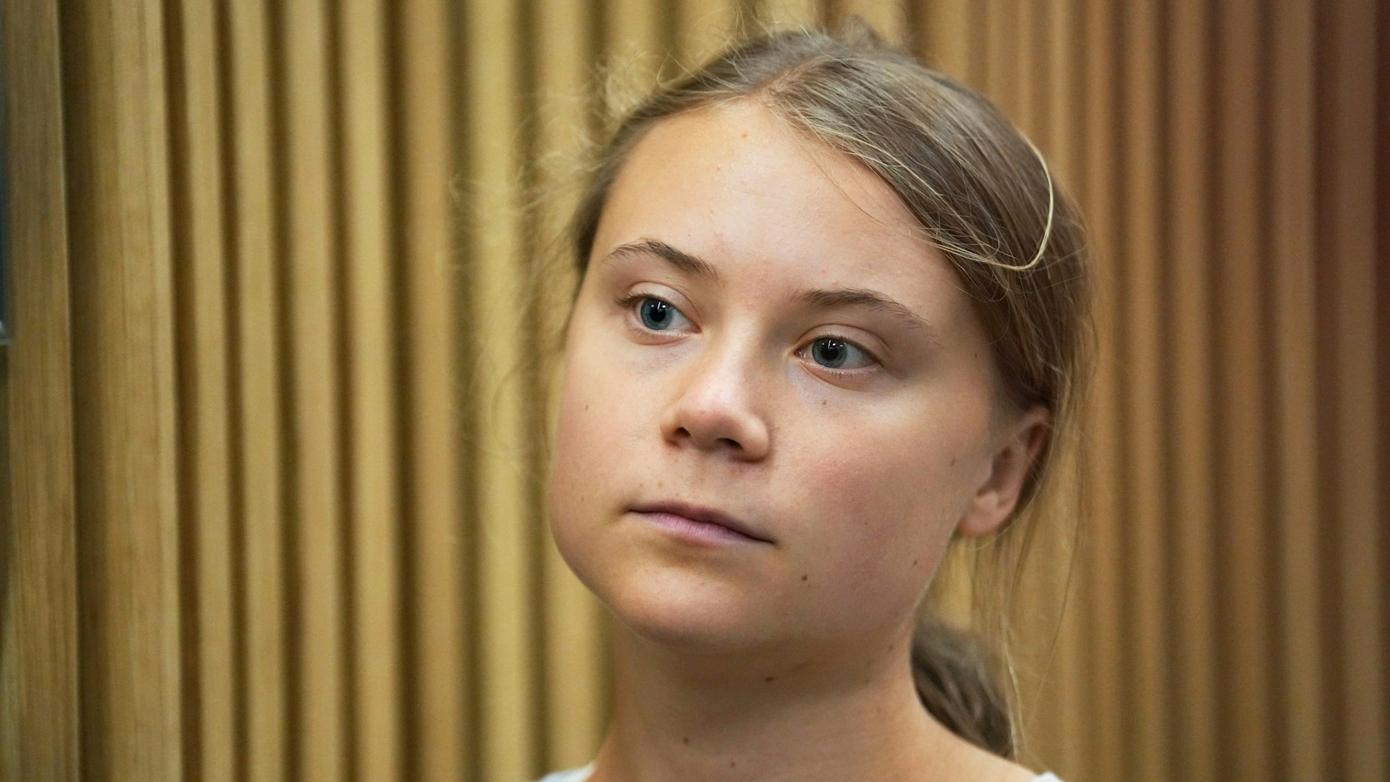 Greta Thunberg, Klimaaktivistin aus Schwden, wartet auf eine Gerichtsanhörung. Thunberg muss sich nach einer Protestaktion in der südschwedischen Stadt Malmö vor Gericht verantworten. Die Staatsanwaltschaft wirft ihr vor, Anweisungen der Polizei missachtet zu haben. Ihr droht ein Bußgeld.