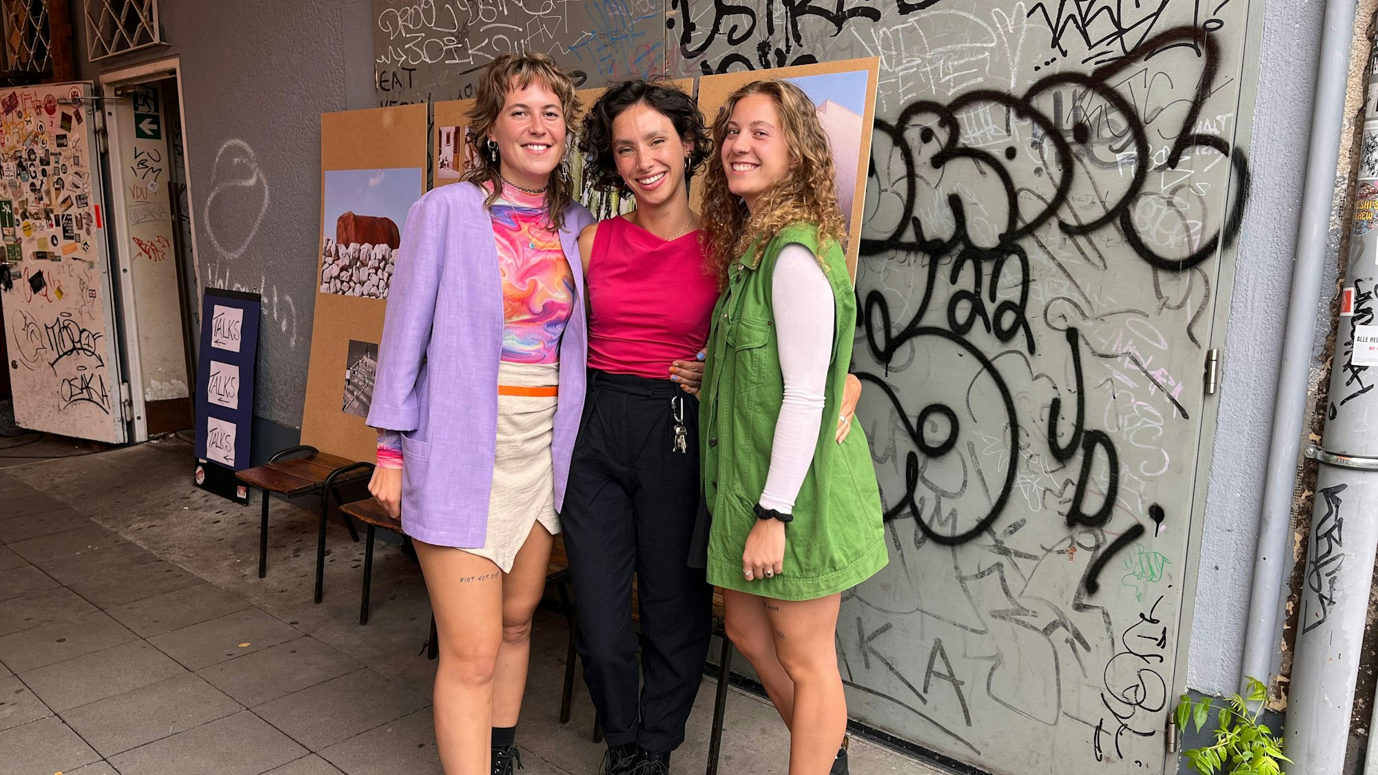 Die Organisatoirnnen im Porträt.