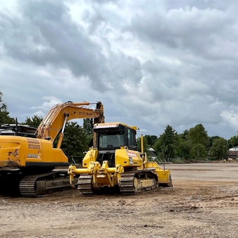 Spuren des LVR sind auch in und um Leverkusen zu finden: Auf diesem Gelände im Bereich der LVR-Klinik Langenfeld wird die neue Paul-Klee-Schule errichtet.
