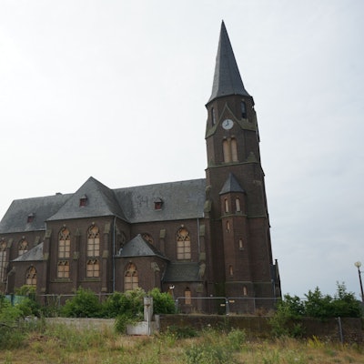 Die alte Kirche in Manheim.