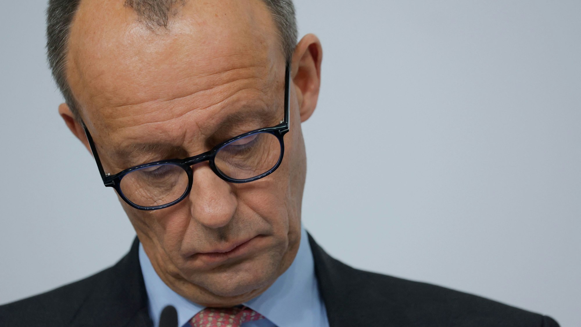 Unter Druck geraten: CDU-Chef Friedrich Merz will nach seinen Aussagen über die AfD keine „Personaldebatten“. (Archivbild)