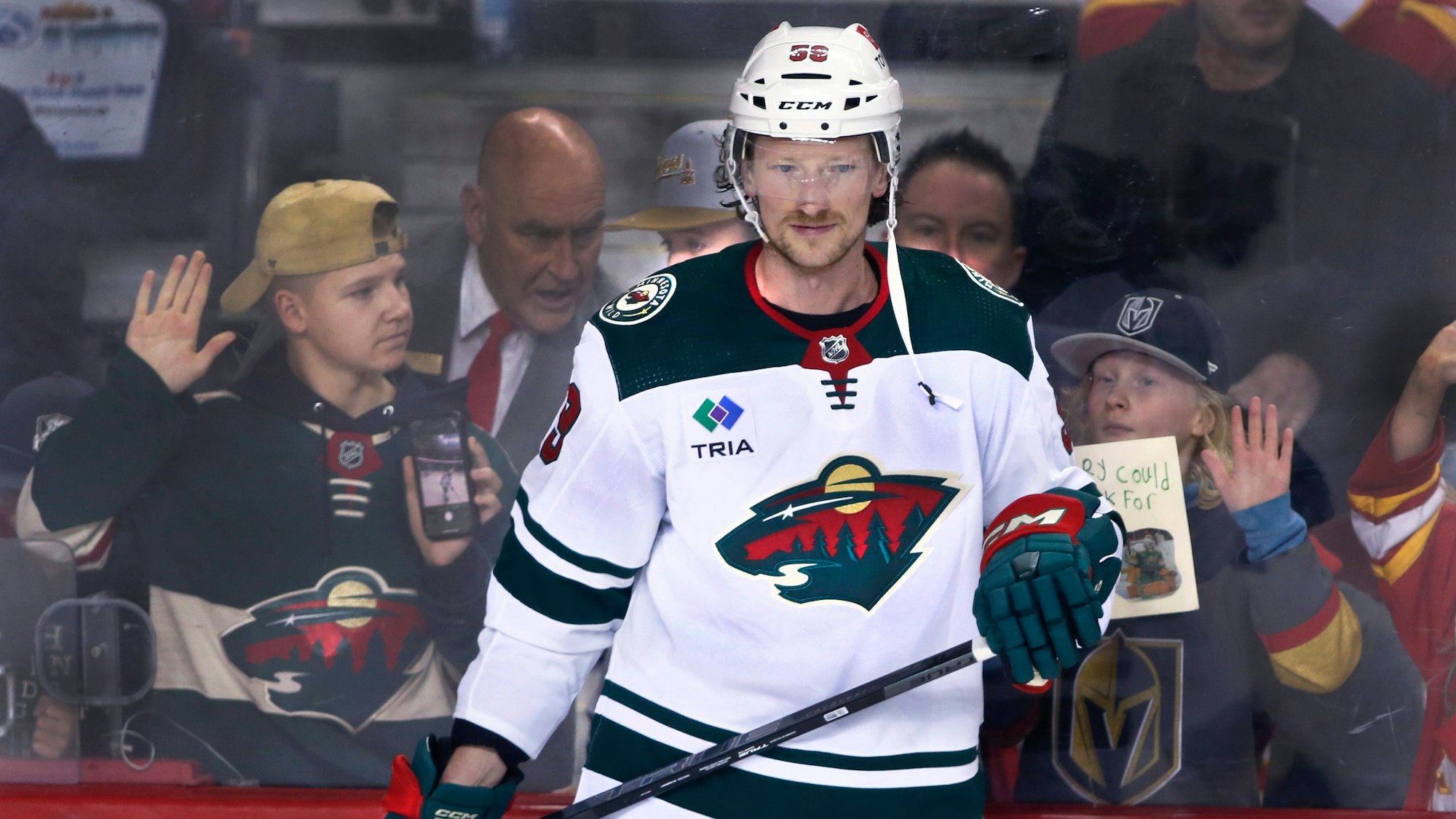 Andrej Sustr spielt in den USA für das Team Minnesota Wild.
