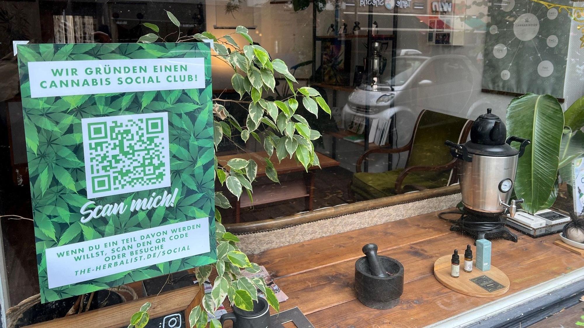 In Köln gründen sich die ersten Cannabis-Social-Clubs, wie hier in Ehrenfeld.