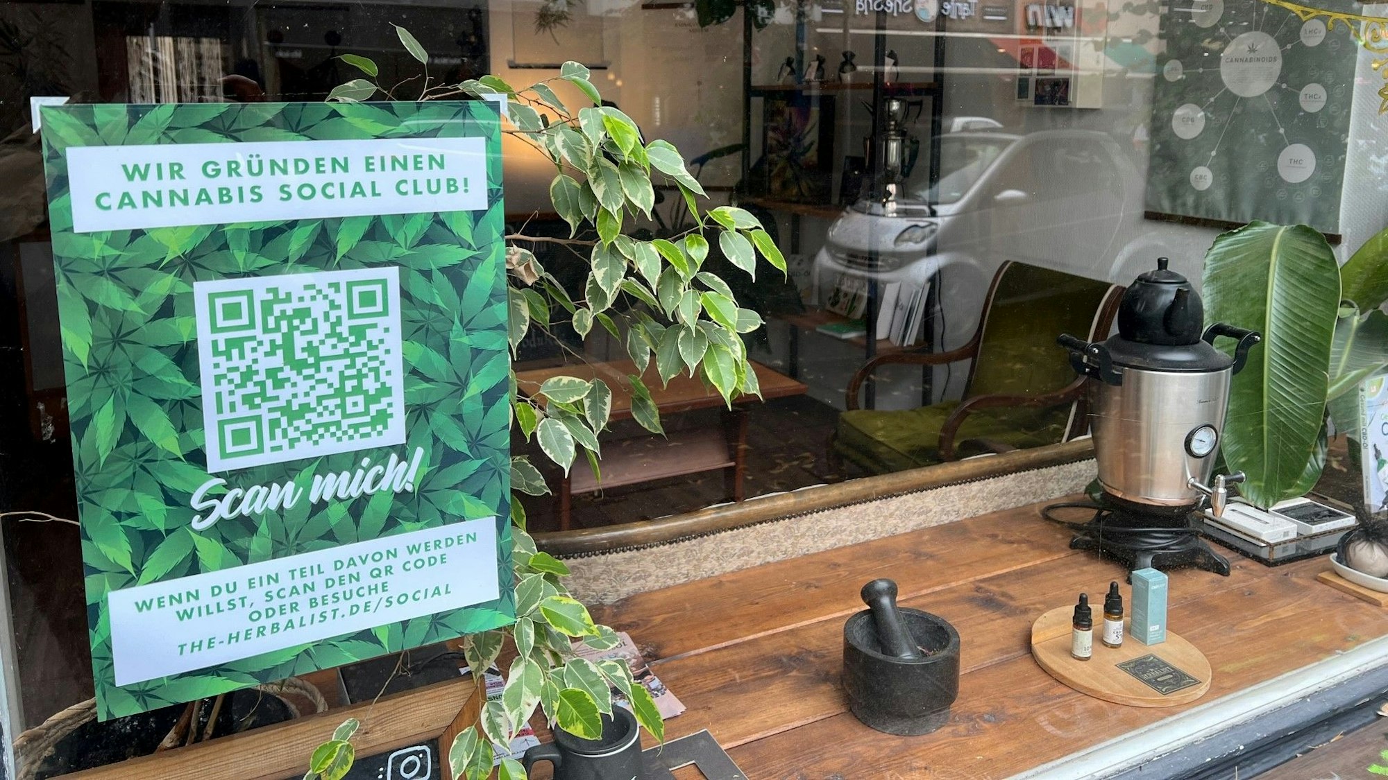 In Köln gründen sich die ersten Cannabis-Social-Clubs, wie hier in Ehrenfeld.