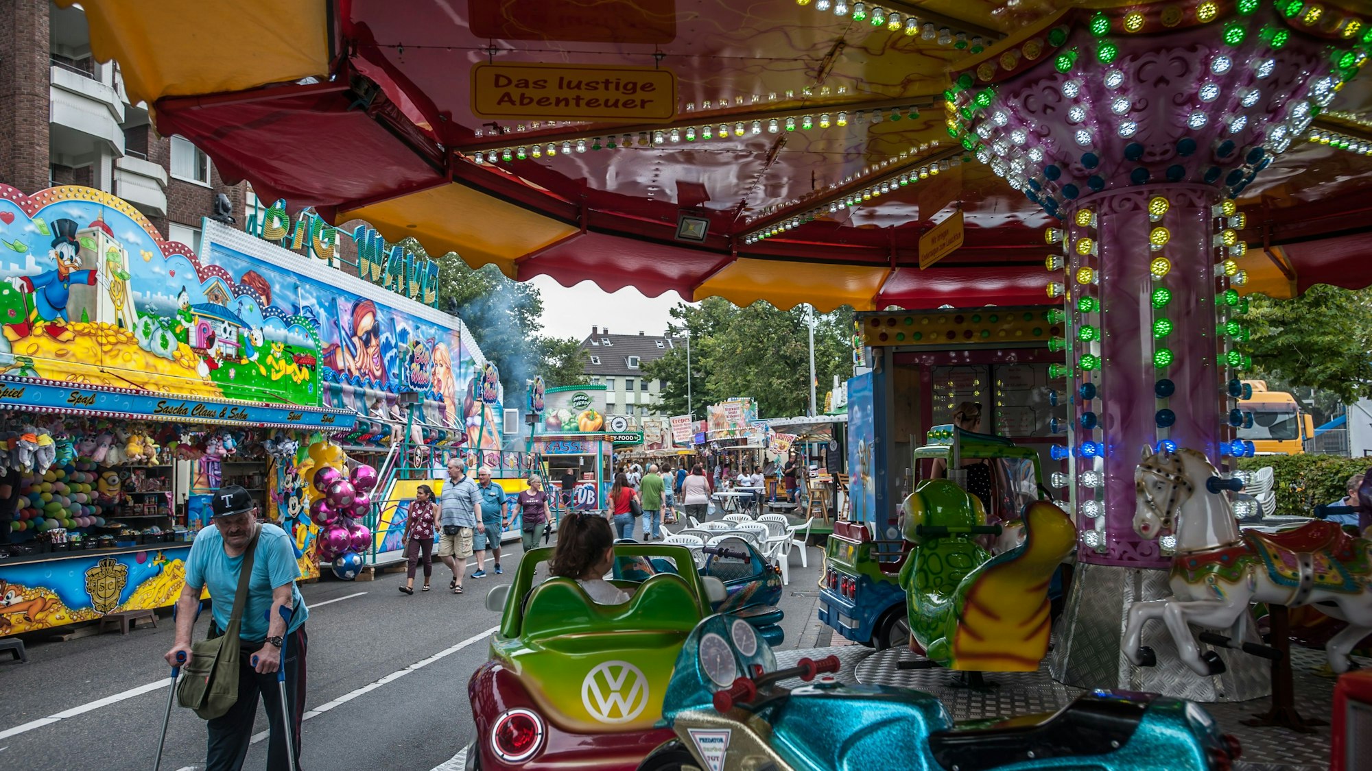Im Jahr 2023 fand das Opladener Stadtfest zum 50. Mal statt.