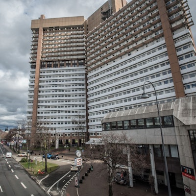 Das Kölner Landgericht an der Luxemburger Straße.