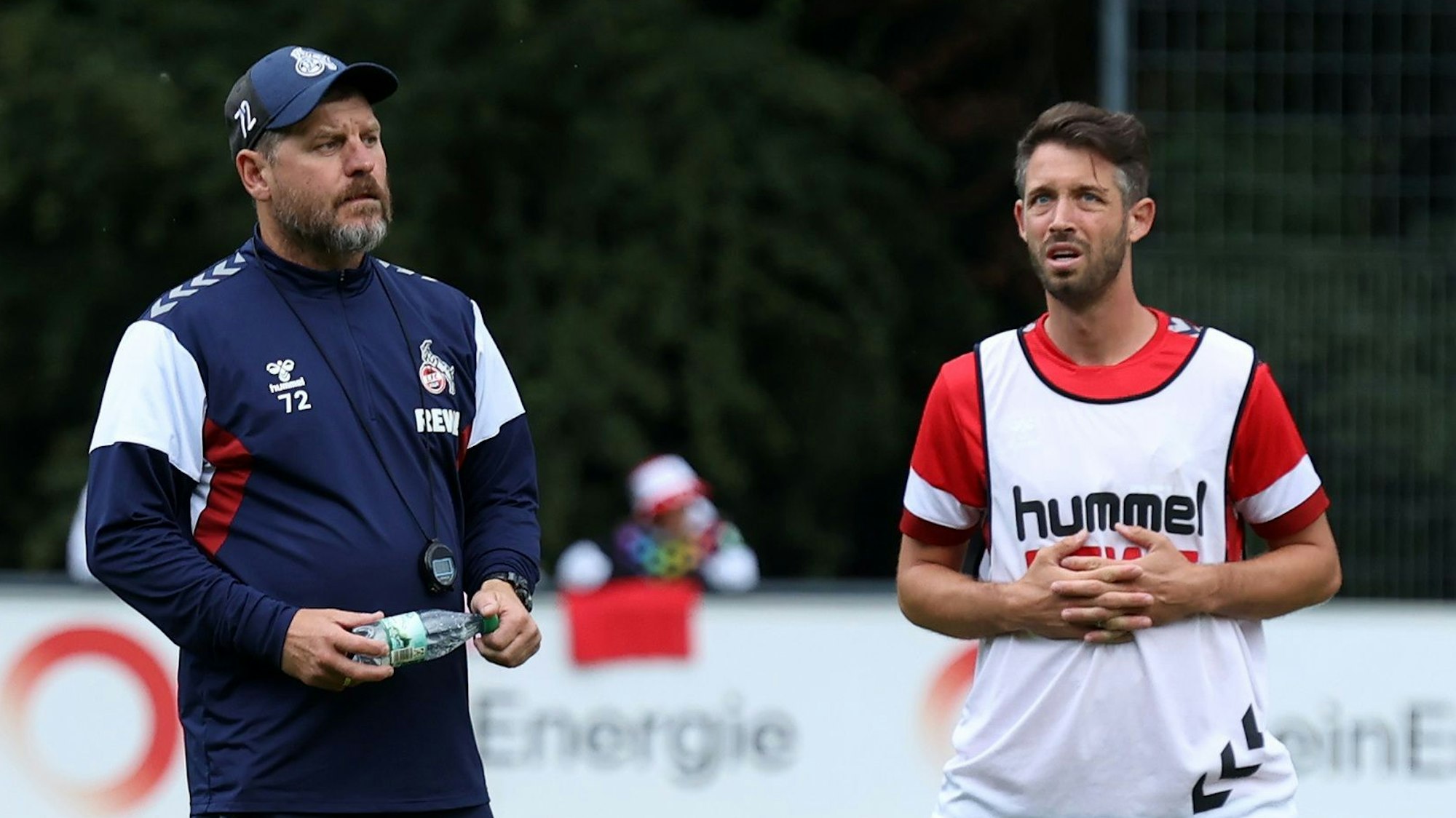 Trainer Steffen Baumgart setzt große Hoffnungen in Offensivstar Mark Uth.