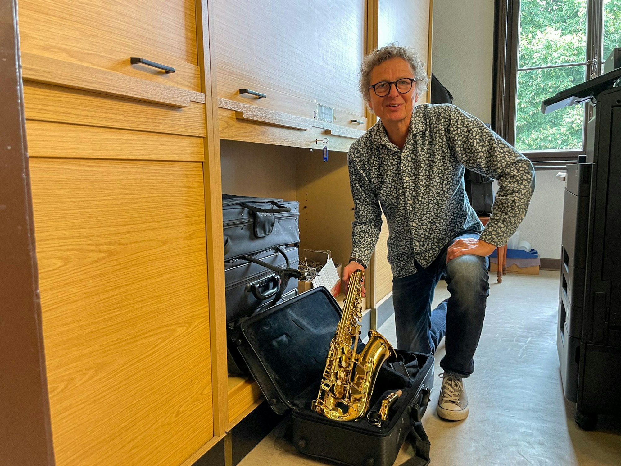 Maximilian Zelzner leitet die Musikschule.Niklas Pinner