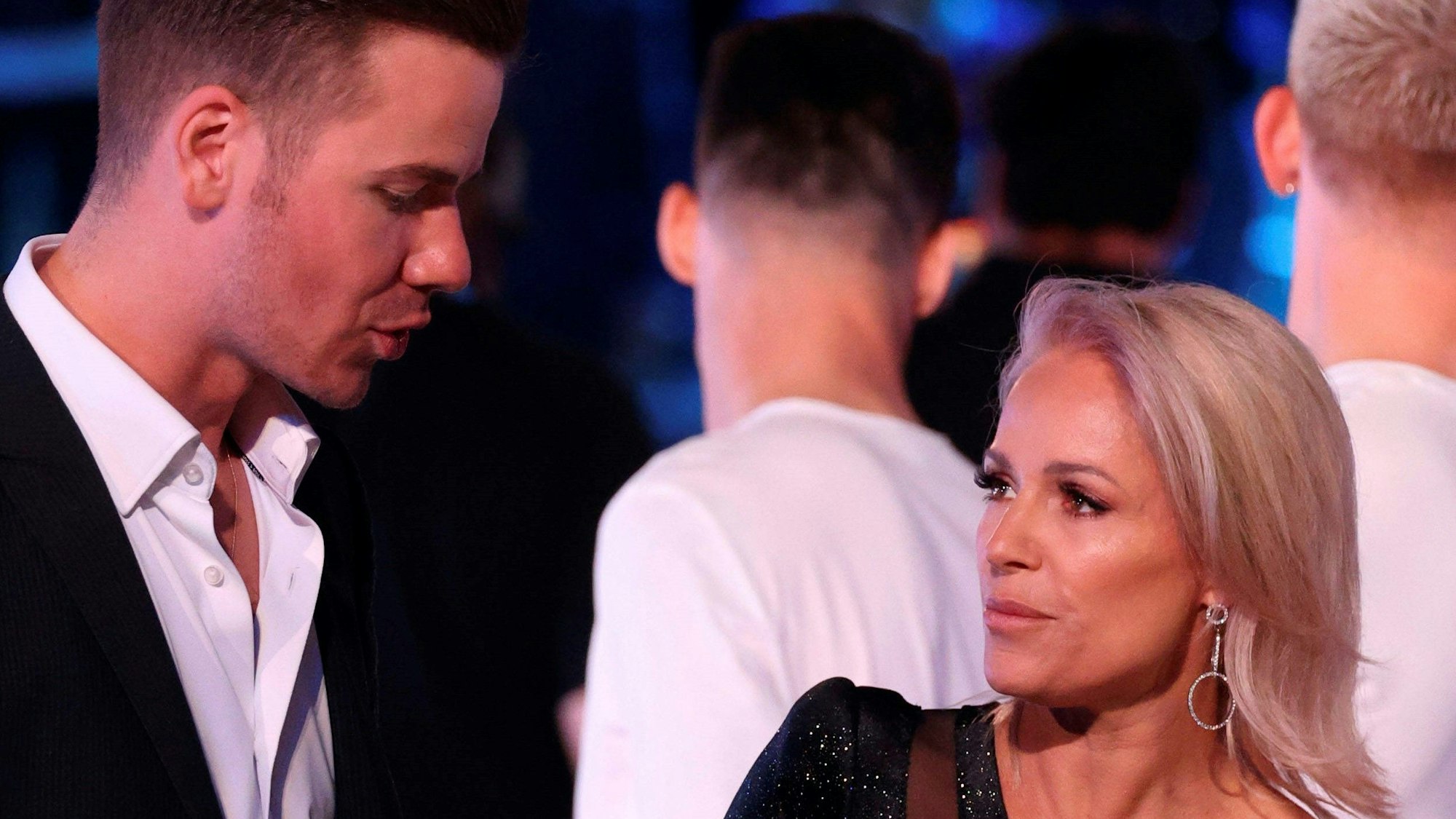 Sängerin Michelle (r) mit ihren derzeitigen Lebensgefährten Eric Philippi.