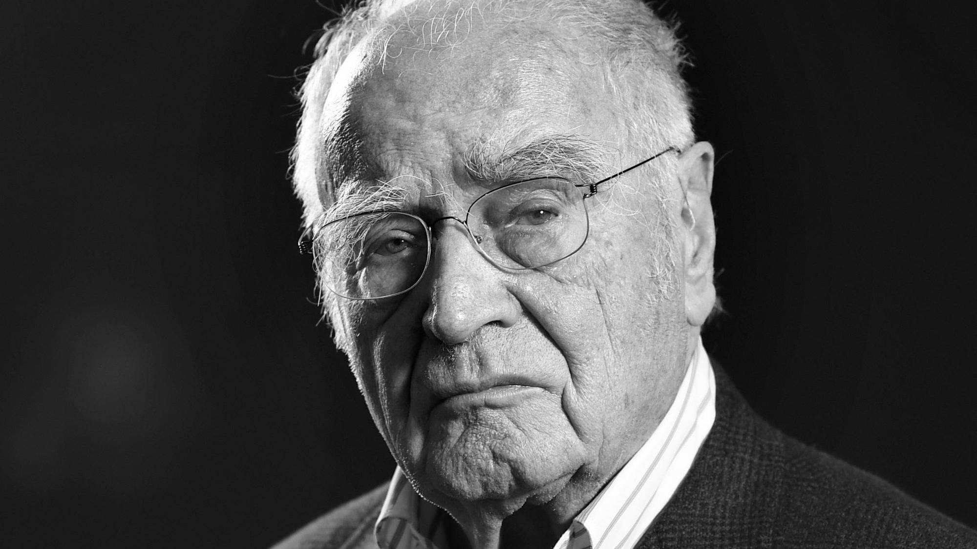 Der Schriftsteller Martin Walser, aufgenommen kurz vor seiner Lesung.