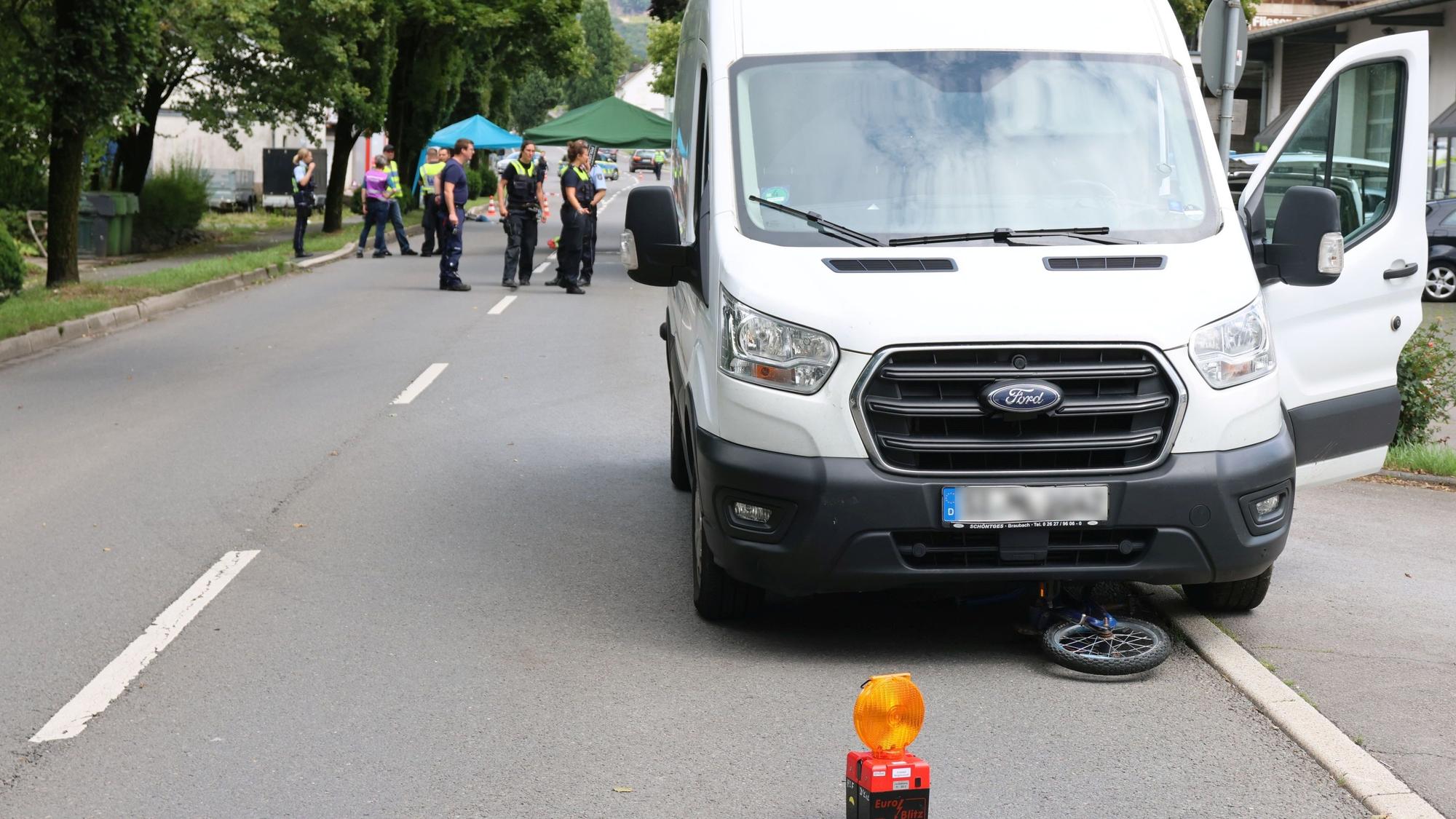 Foto von einem Verkehrsunfall
