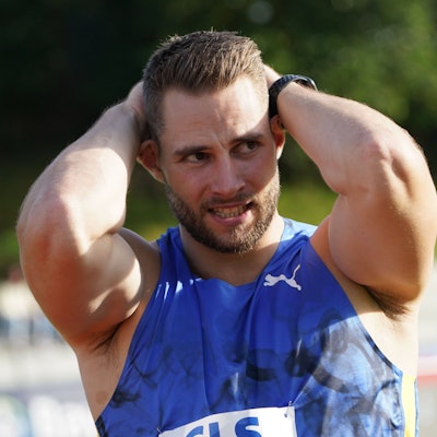 Sport Bilder des Tages Leichtathletik, Athletics, true athletes Classics 2023, 29.07.2023, Manforterstadion Leverkusen , Speerwurf Männer, Johannes Vetter LG Offenburg, *** Leichtathletik, Athletics, true athletes Classics 2023, 29 07 2023, Manforterstadion Leverkusen , Javelin Throw Men, Johannes Vetter LG Offenburg,