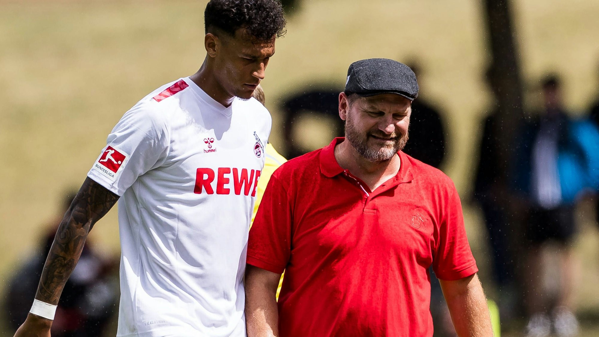 Davie Selke traf am Freitag im Test gegen Fortuna Köln und tags darauf gleich wieder, diesmal beim 2:0 des 1. FC Köln gegen Aue in Euskirchen.