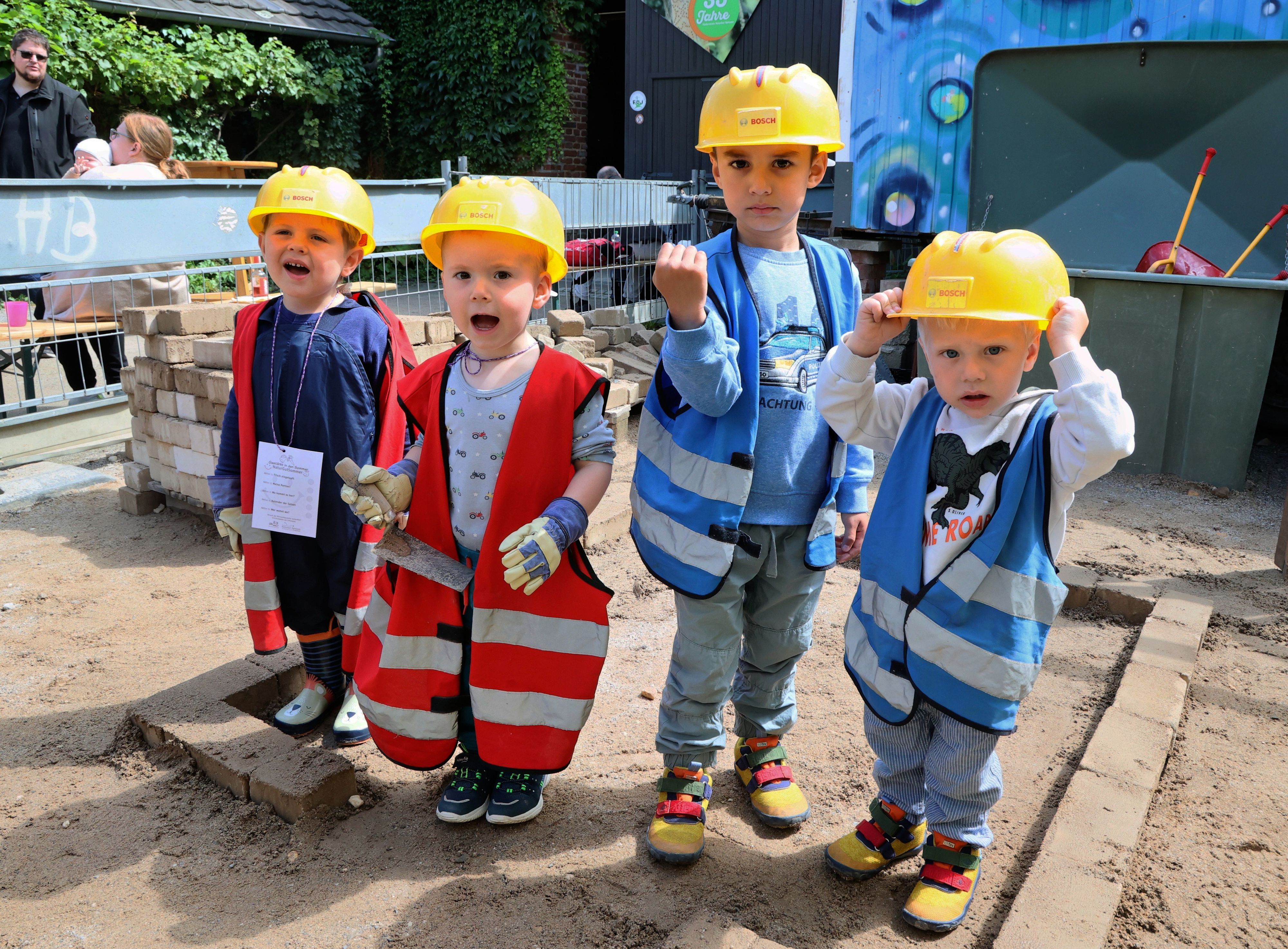 Kinderfest beim Naturgut Ophoven.