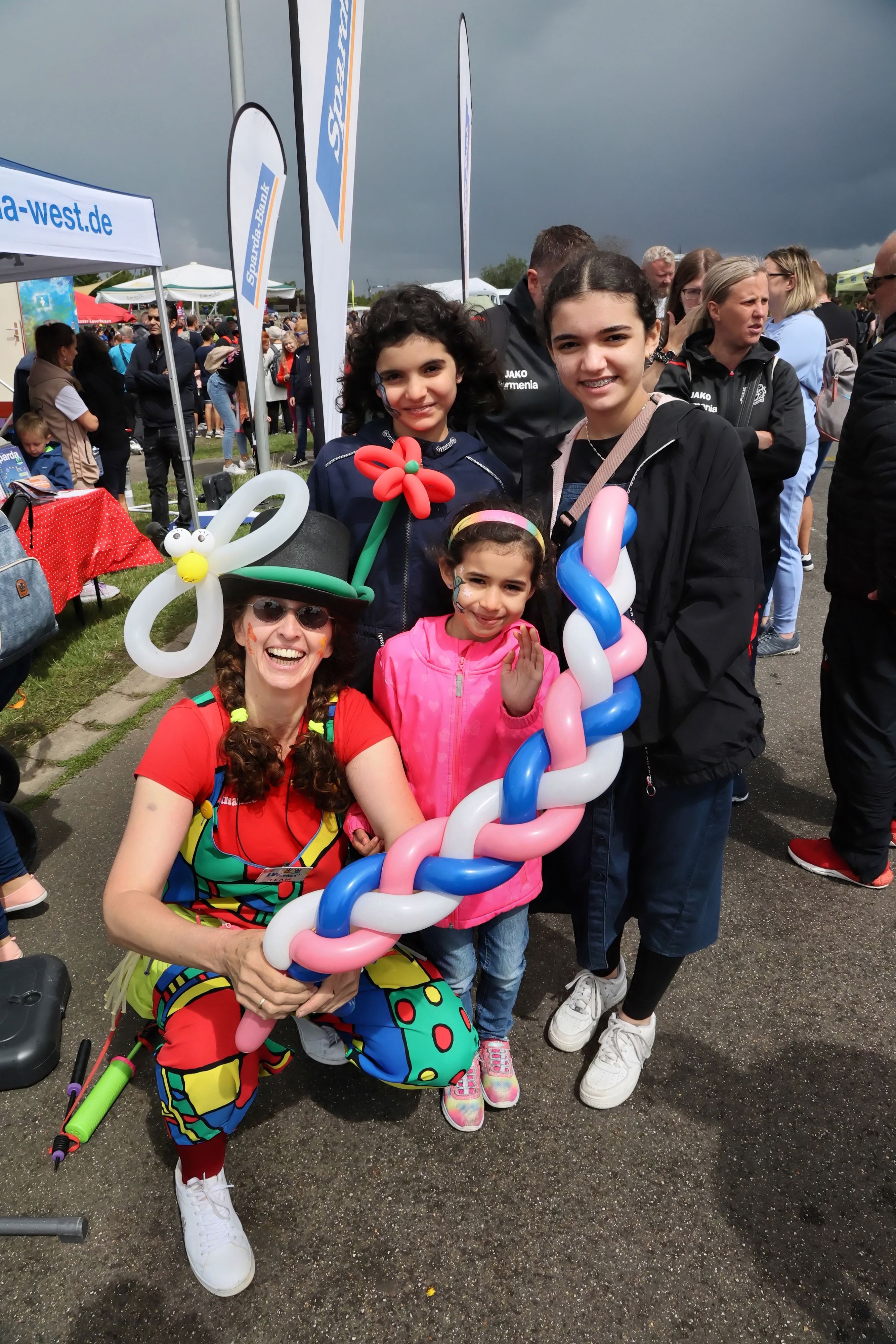Kinderfest im Neulandpark Leverkusen.