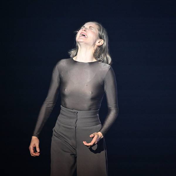 Valery Tscheplanowa (Nathan) während der Fotoprobe zum Schauspiel "Nathan der Weise".