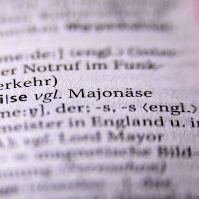 Ein Duden mit den Regeln der deutschen Rechtschreibung.