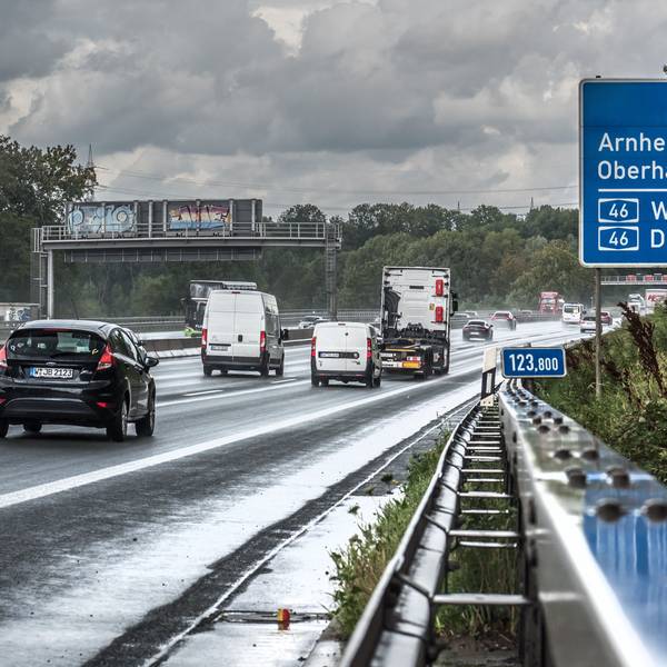 Autobahn 3 nördlich Ausfahrt Opladen.
