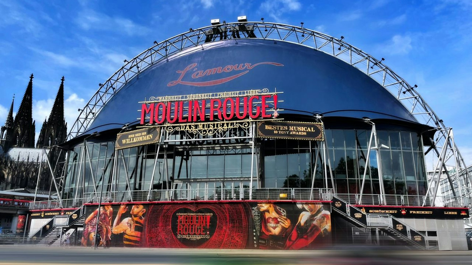 Der Musical Dome in Köln.