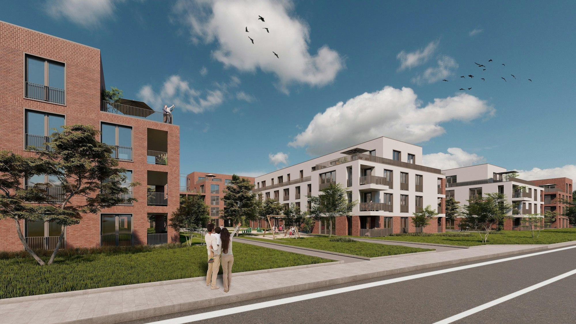 Harfid Wohnbauprojekt Neue Bahnstadt West