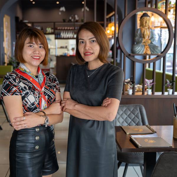 Thi Hong Ngan Tran und Thi Thanh Nga Tran betreiben gemeinsam das Vegan 365.