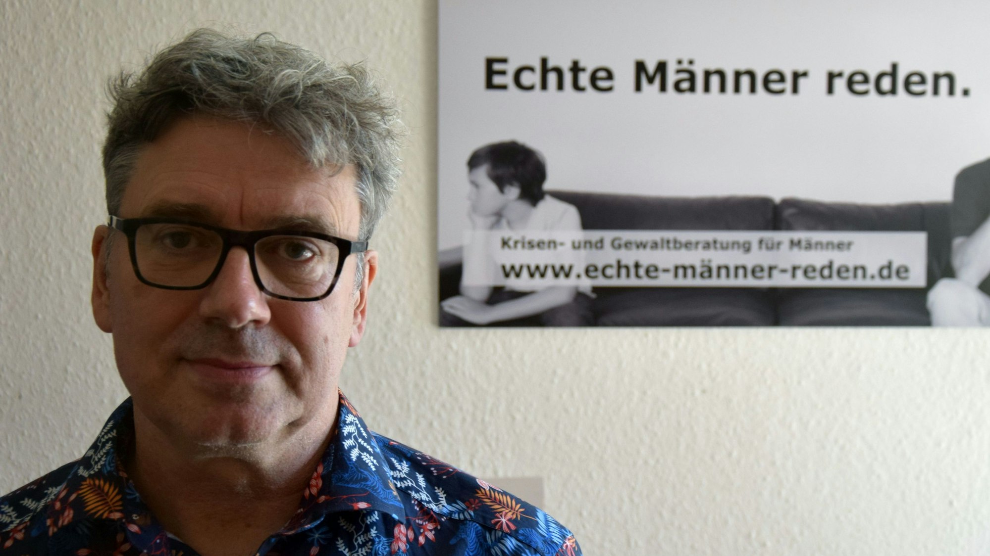 Michael Zeihen ist Leiter der Mönnerschutzwohnung in Köln - ein Angebot der Männerberatung der SKM.