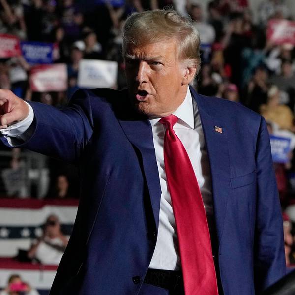 Donald Trump, hier bei einer Veranstaltung im Juni 2023, wird im Zusammenhang mit der Erstürmung des Kapitols angeklagt.