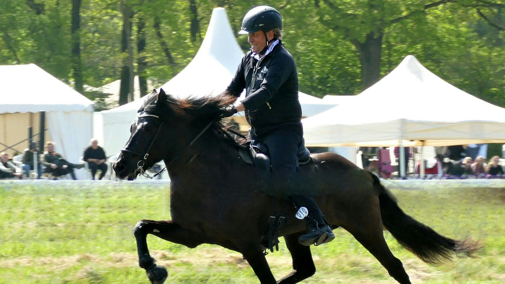 Der Blankenheimer Achim Nelles auf Farsaell von der Elschenau.