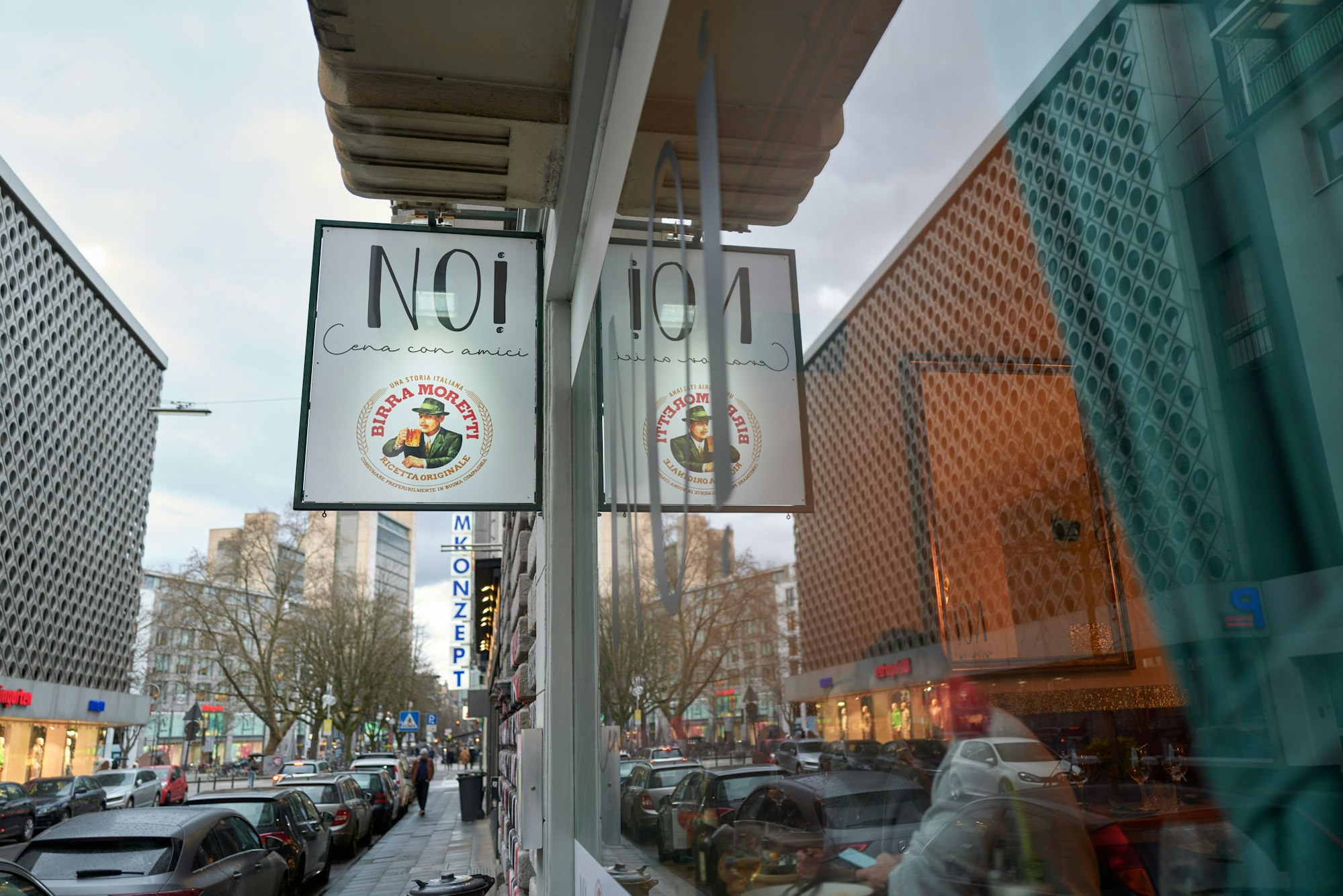 Außenansicht des Restaurants Noi im Belgischen Viertel