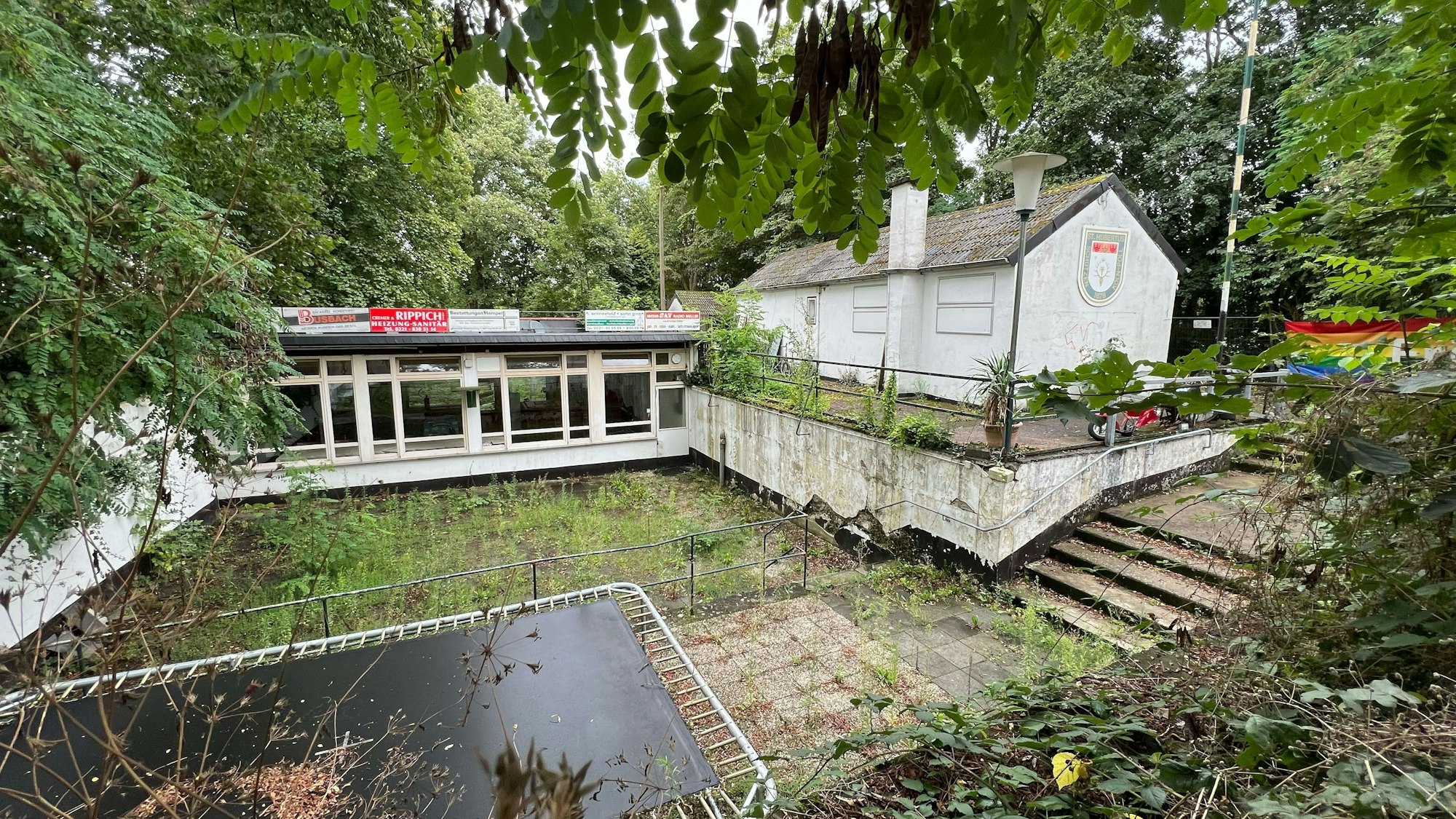 Die Schießanlage am Hubertusweg in Poll.