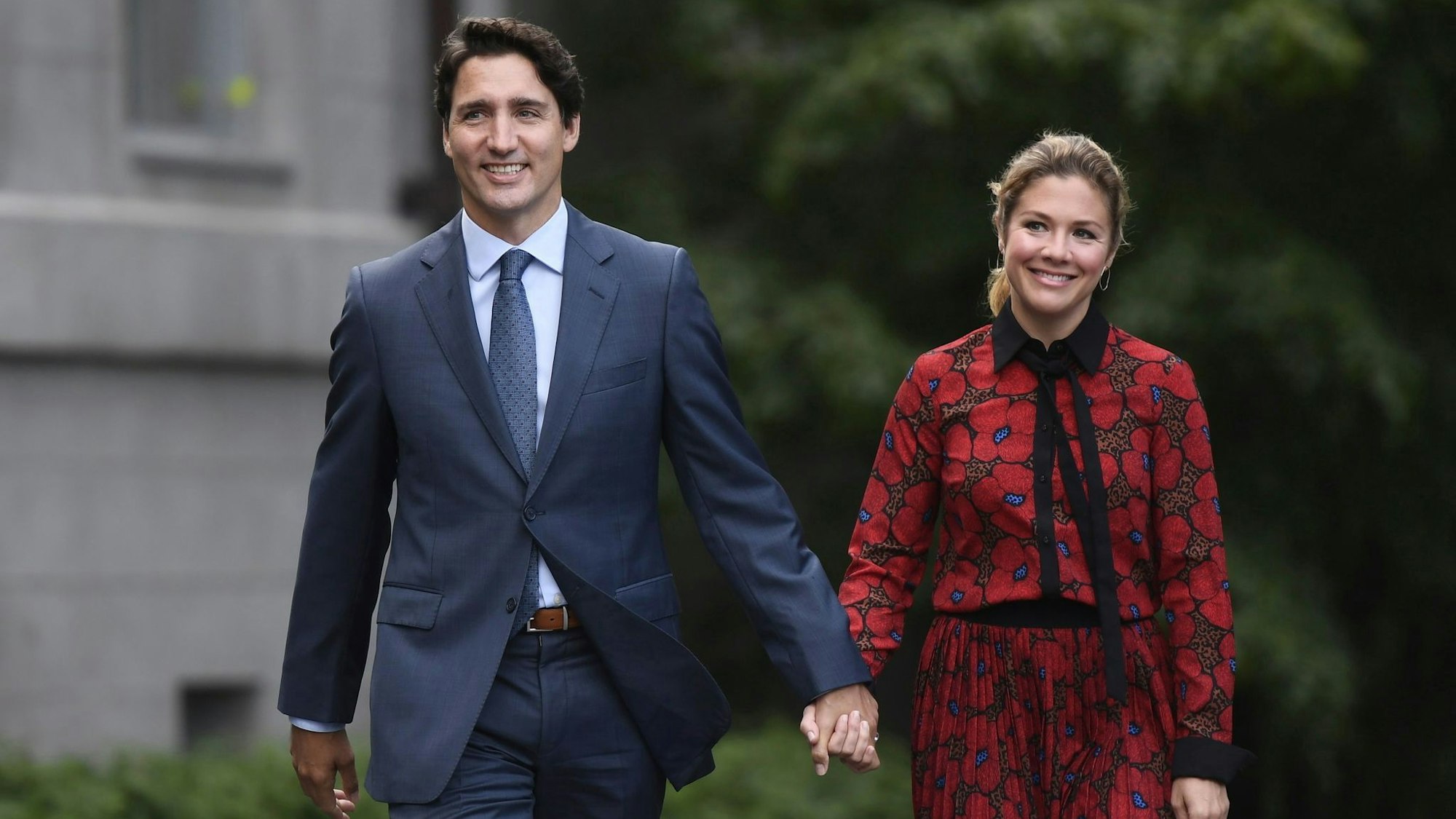 Justin Trudeau und seine Frau Sophie Gregoire Trudeau.