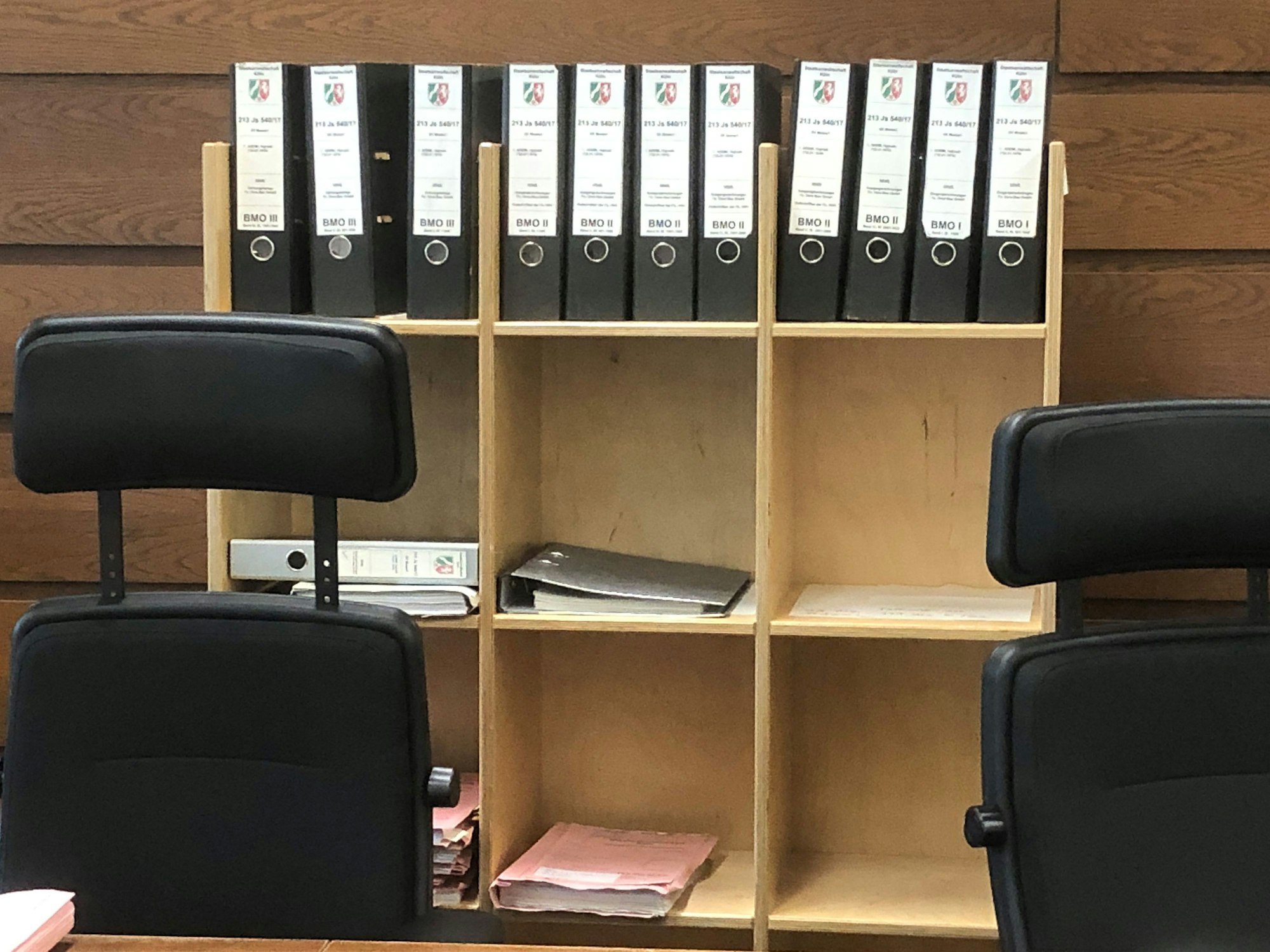 Im Landgericht Köln,im gerichtssaal. Foto: Ralf Krieger