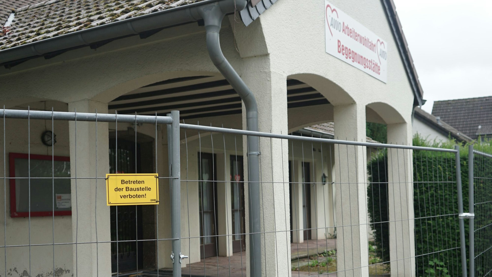 Das alte Awo-Haus an der Hegelstraße.