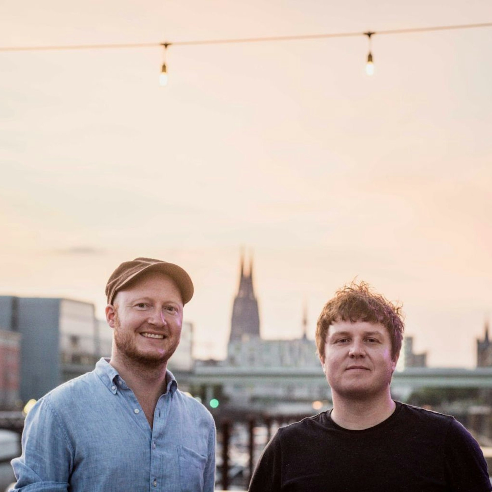 André Patten (l.) und Kevin Kader von "Land in Sicht".