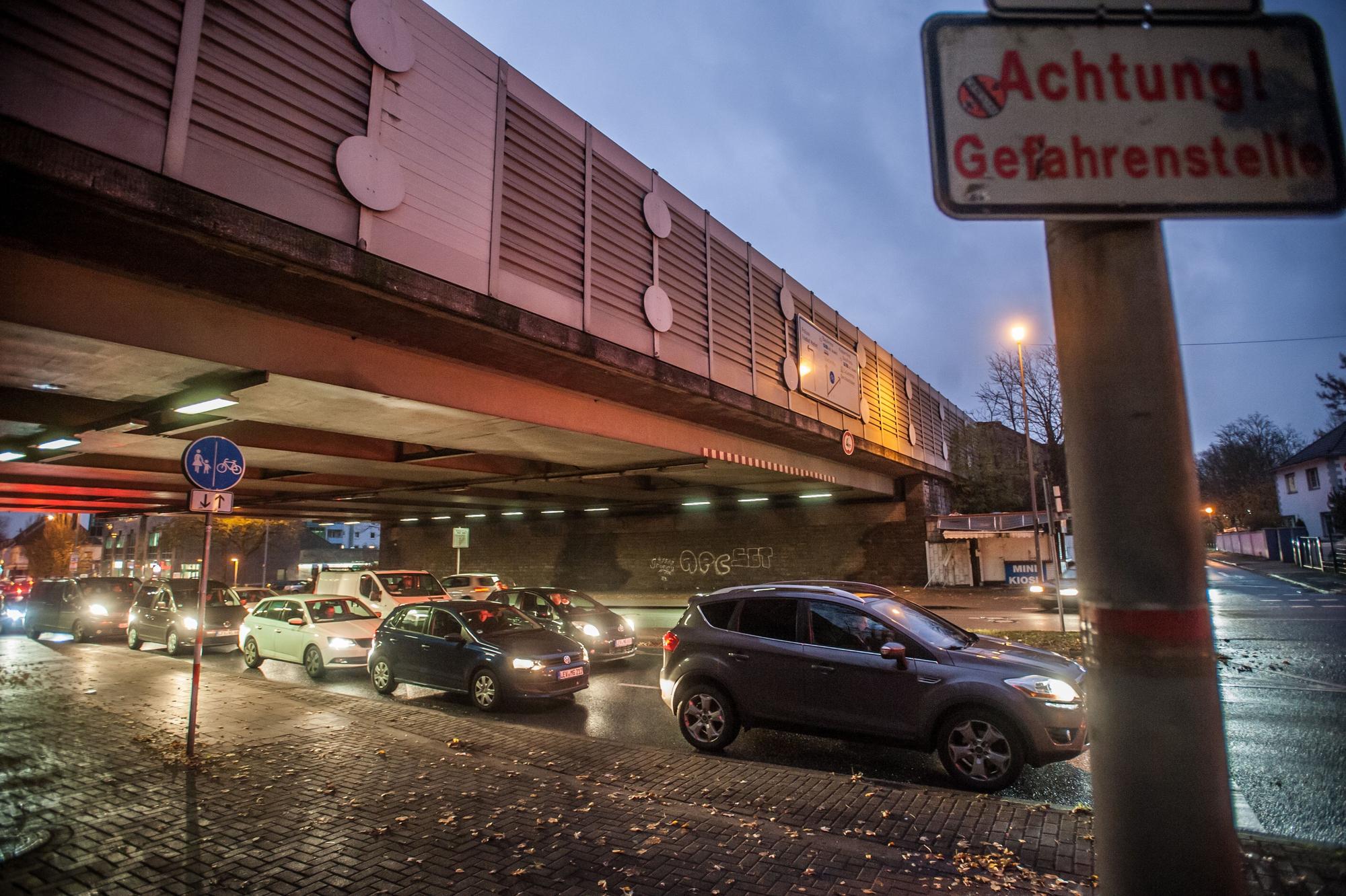 Autobahn 3 Leverkusen Foto: Ralf Krieger