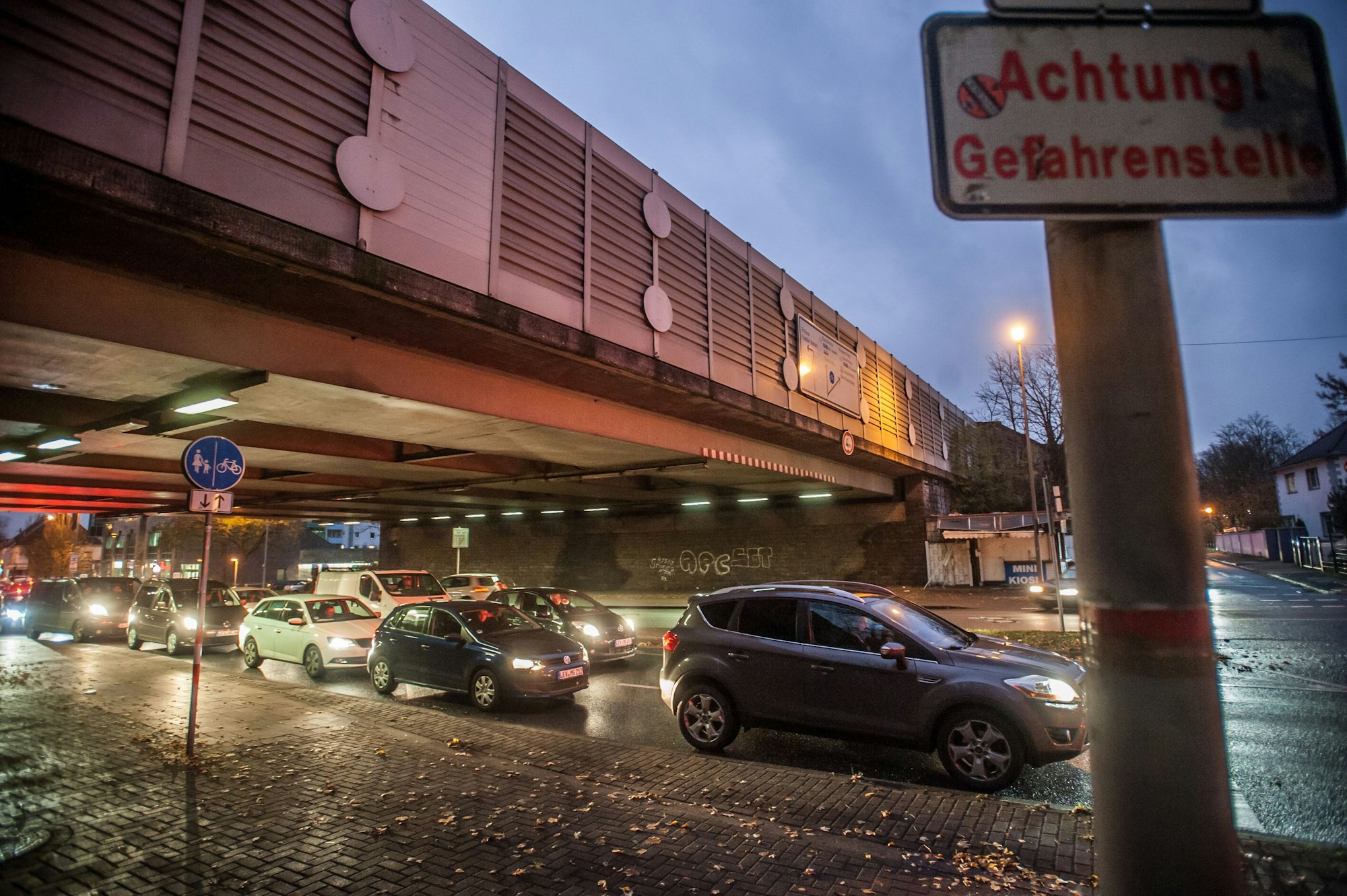Autobahn 3 Leverkusen Foto: Ralf Krieger