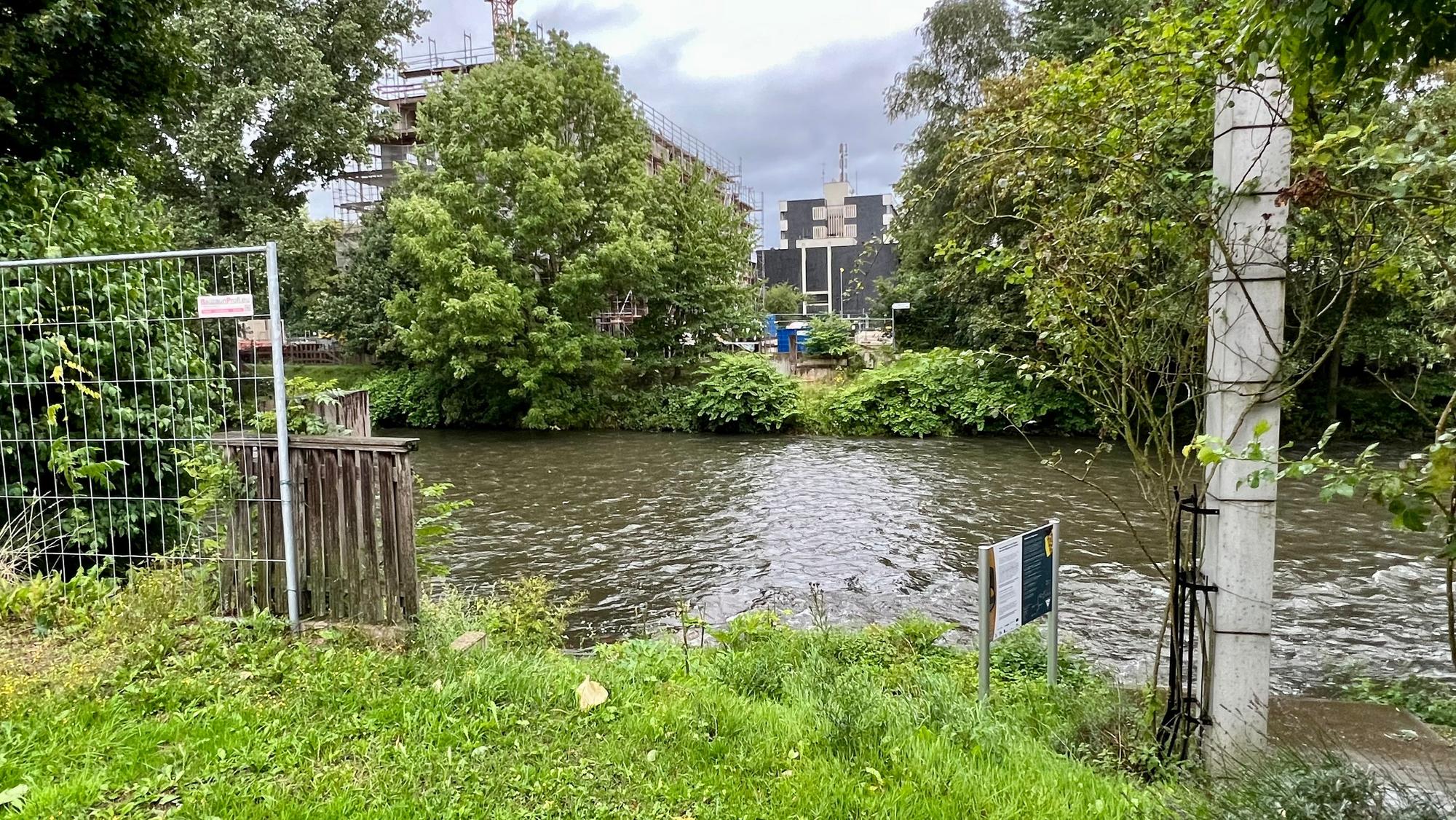 Standort der Henley-Brücke über die Wupper