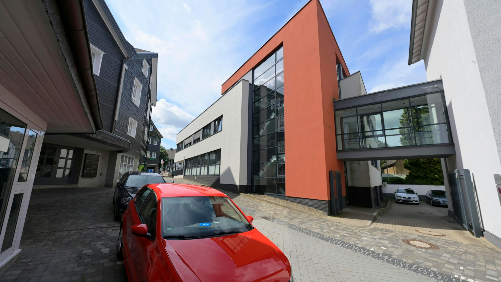 Blick auif das Waldbröler Amtsgericht.