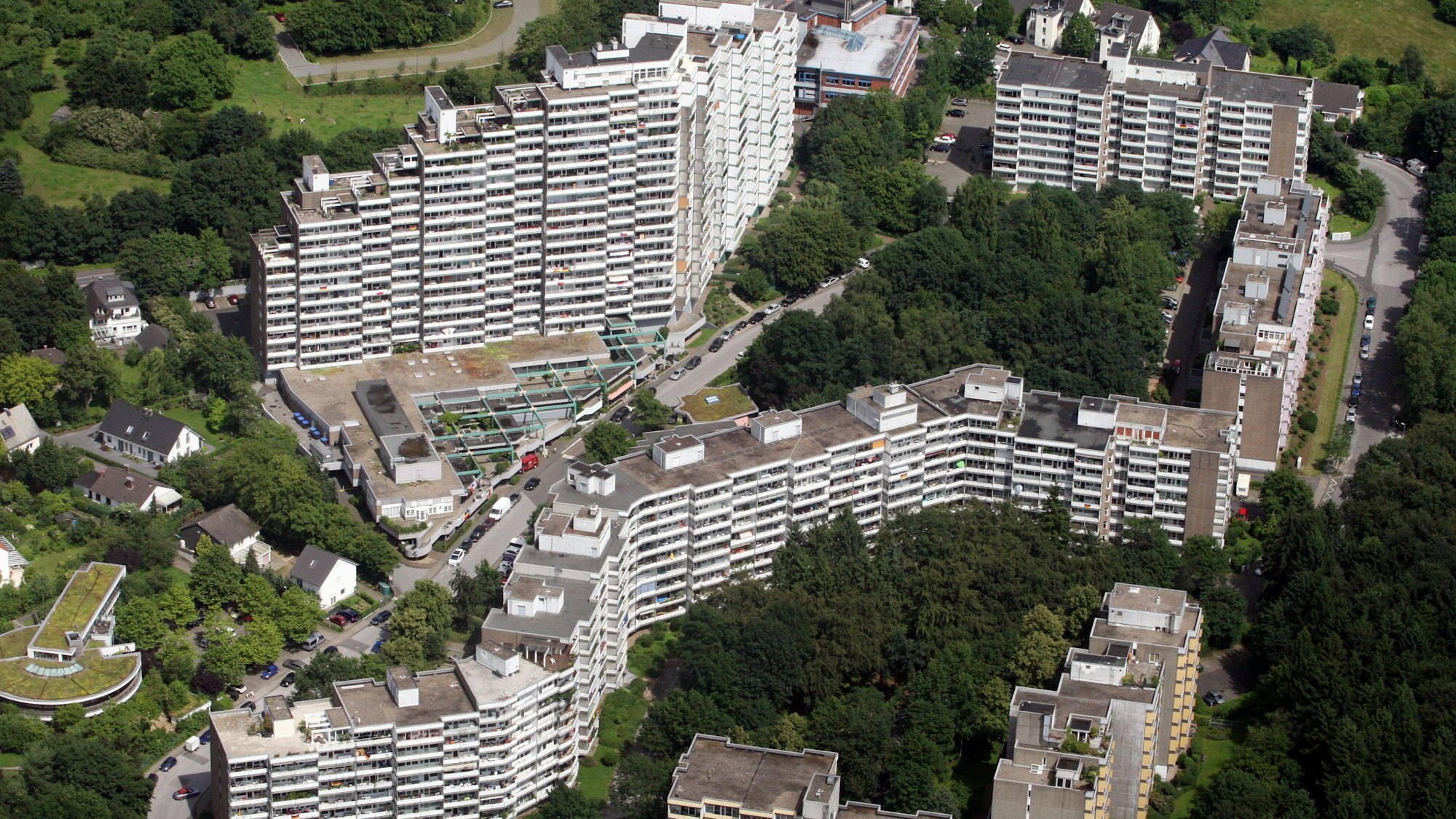 Das Foto zeigt den Wohnpark Bensberg