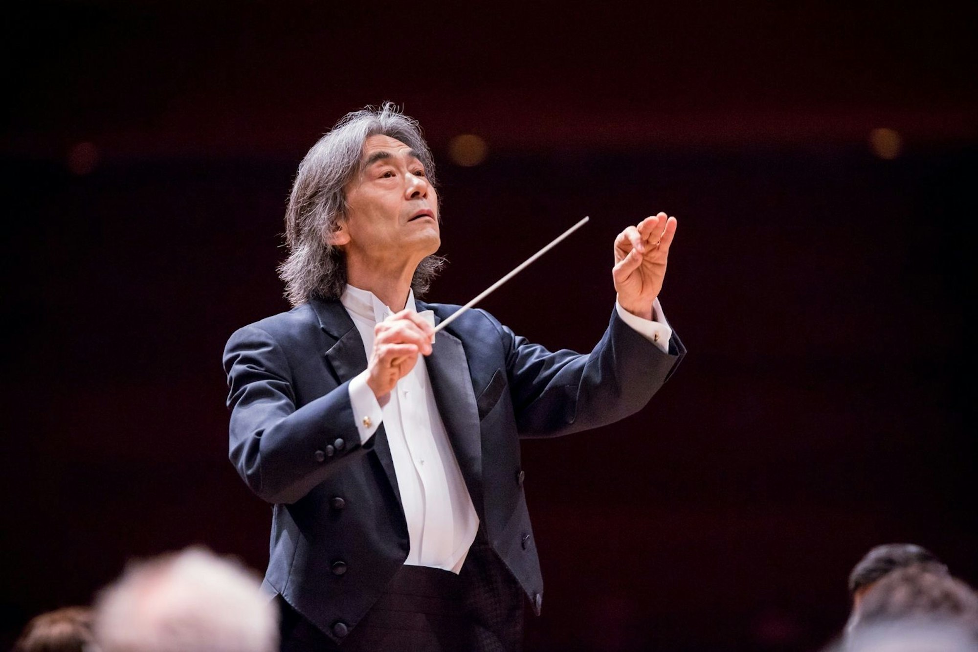 Kent Nagano beim Dirigieren.