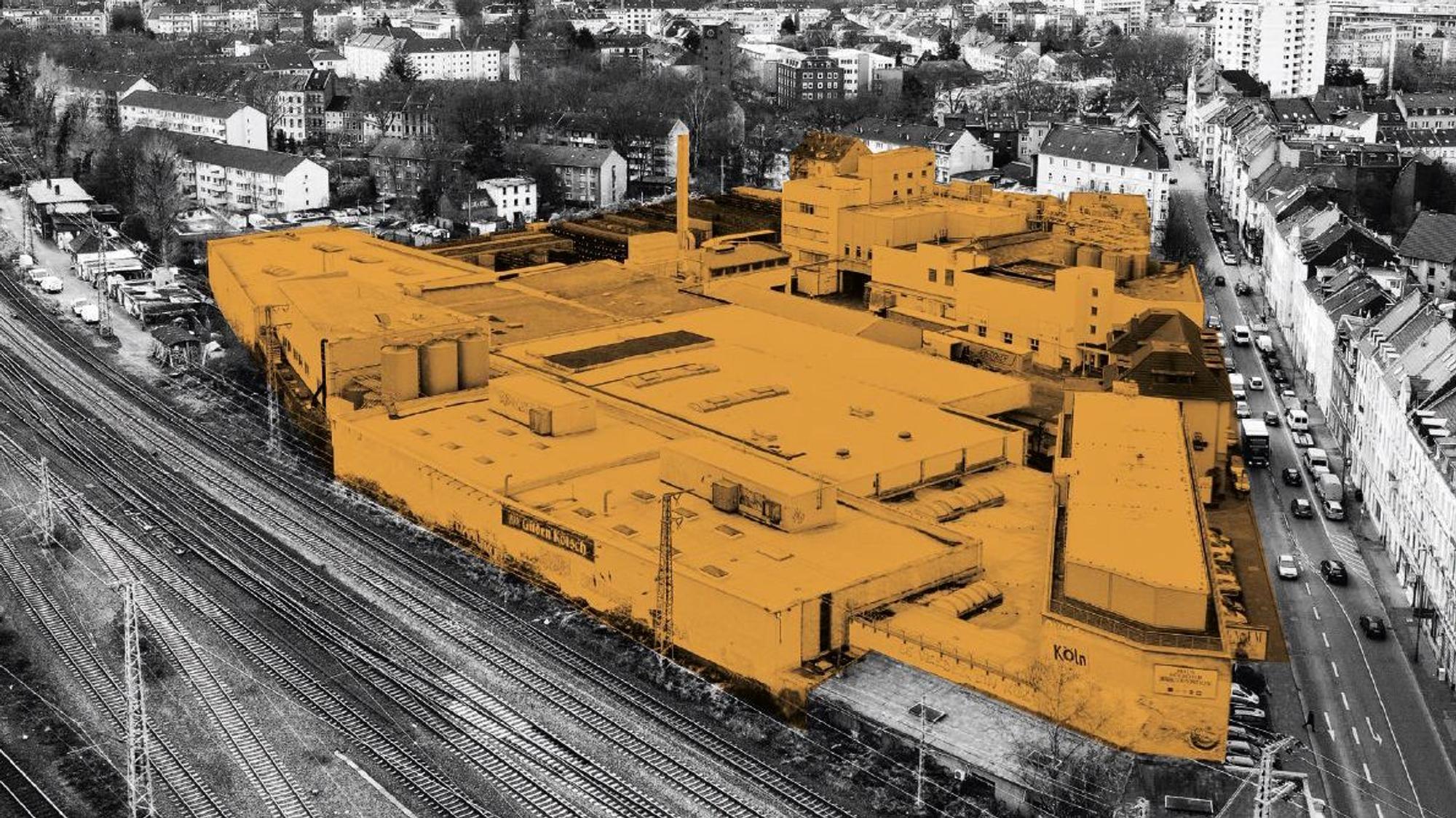 Dieses Bild zeigt den Bereich des Hauses Kölscher Brautradition in Mülheim.