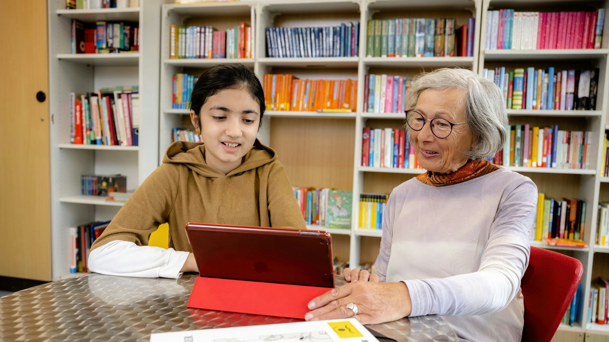 Leselernhelfer in Aktion