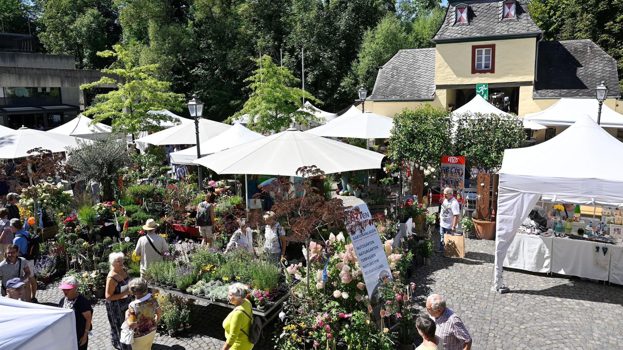 Schloss Eulenbroich. Rosenfest