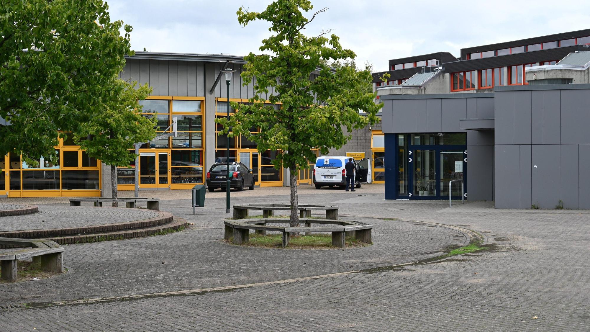 Das Schulgebäude des Schulzentrums Horrem-Sindorf
