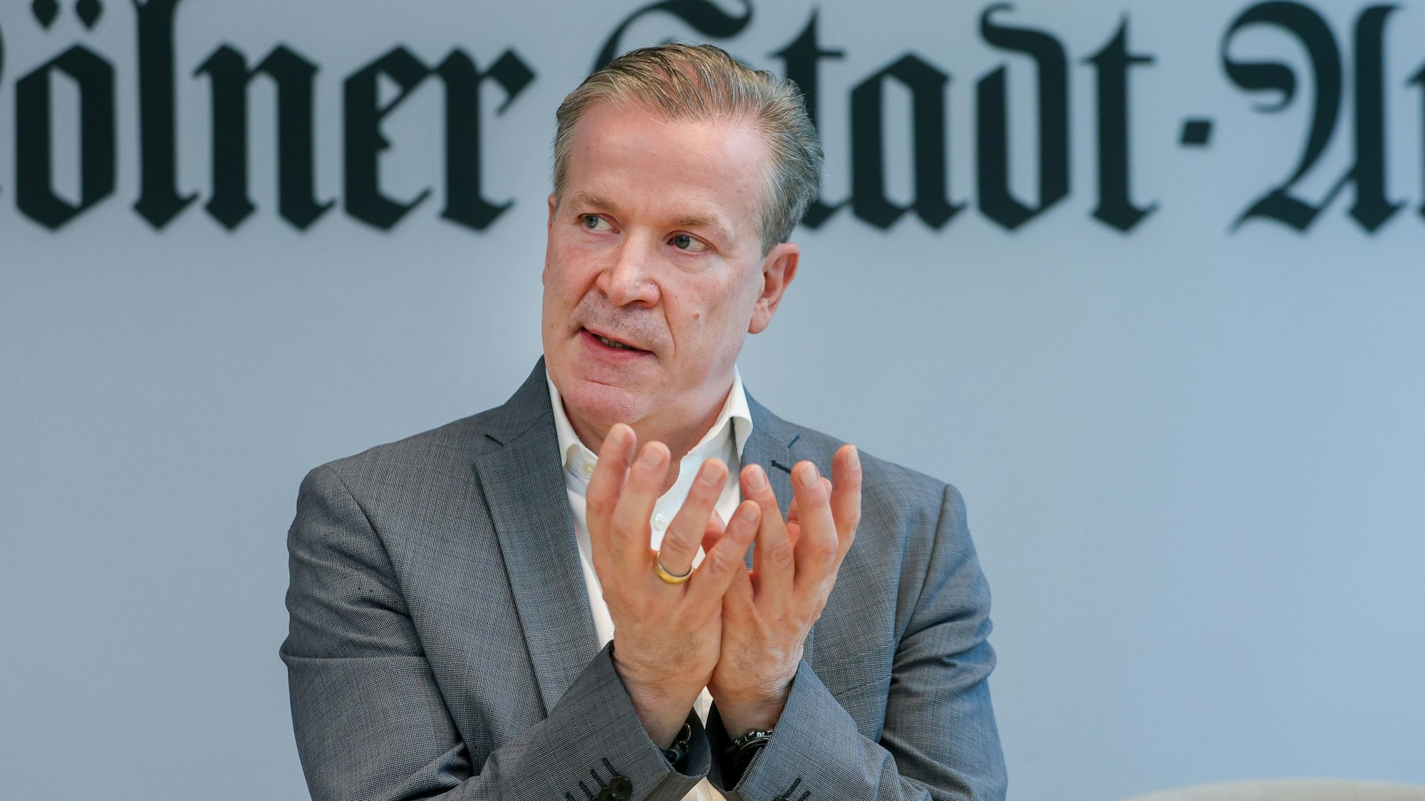 FK-Präsident Christoph Kuckelkorn stellt sich im Oktober wieder zur Wahl.