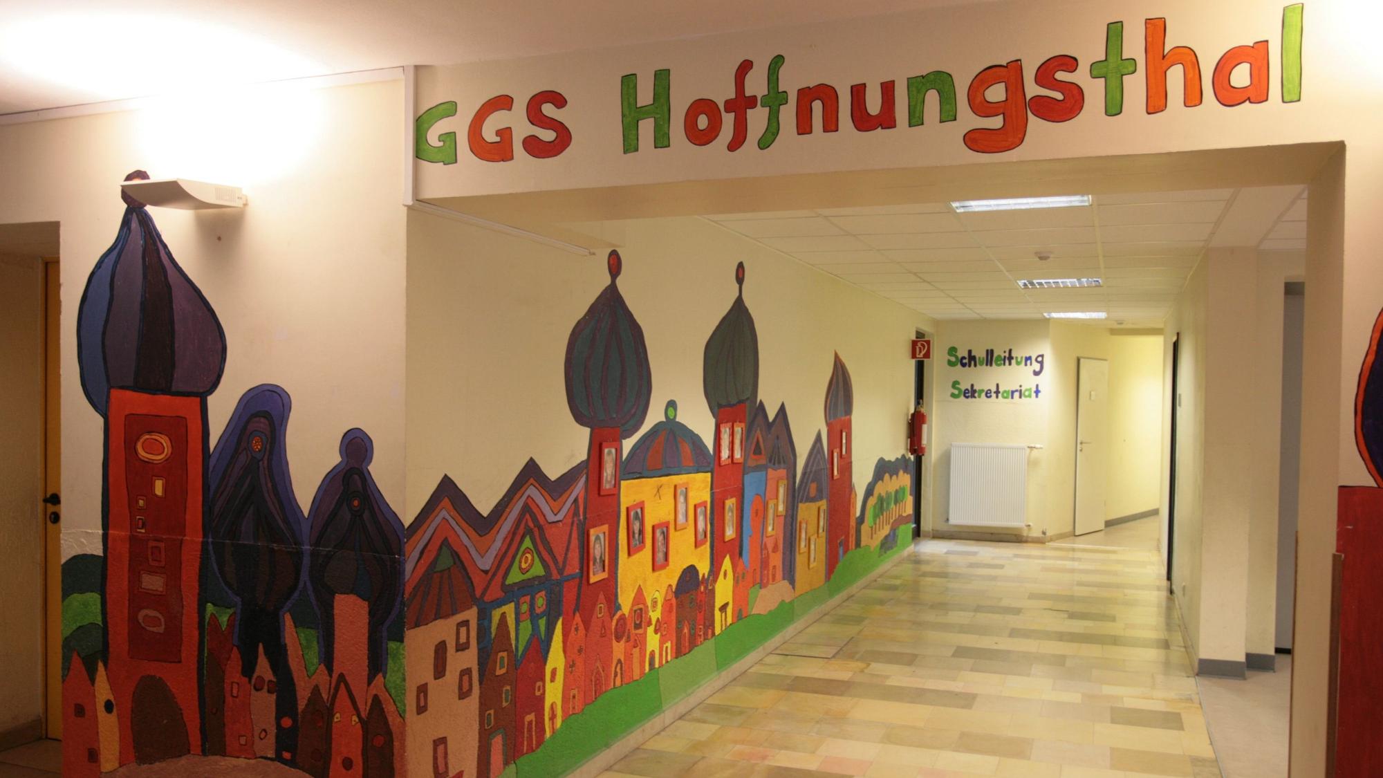 Räumlichkeiten der GGS Hoffnungsthal.